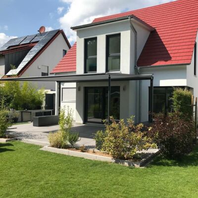 markilux Pergola Classic Beschwerungskästen freistehend